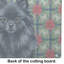 Planche à découper en verre noir Pomeranian