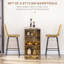 Ensemble de tabourets de bar en rotin-268800772