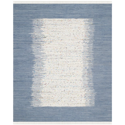 Tapis abstrait en coton tissé à la main Aitken