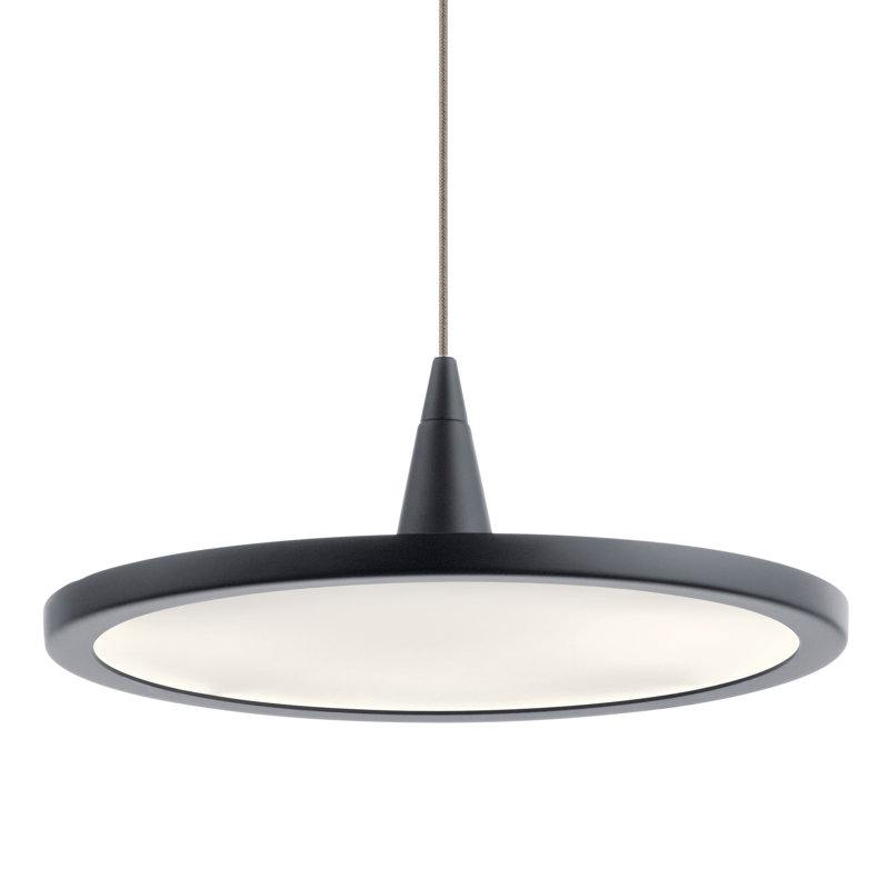 Jeno 1 - Light LED Pendant, Matte Black