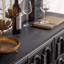 Buffet en bois massif noir