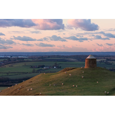 Everest Country Park With Sheep - Wrapped Canvas Print