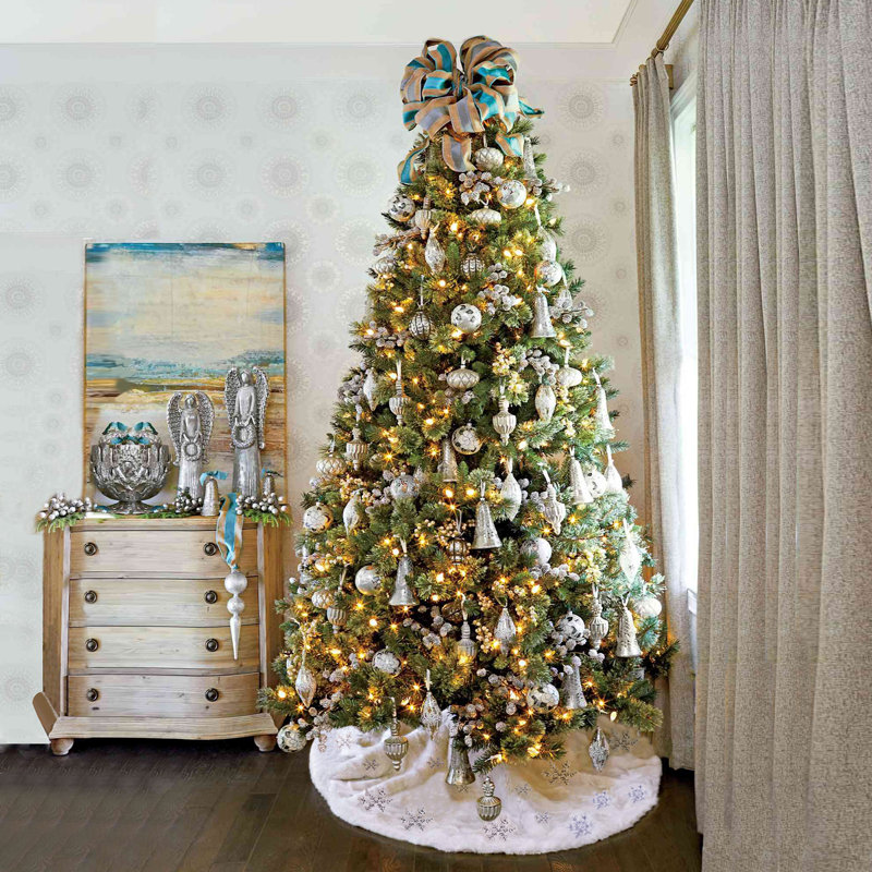 180cm H Lighted Artificial Fir Christmas Tree