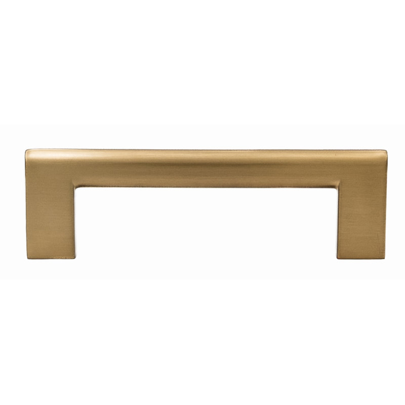 Vail 3-3/4" Center to Center Champagne Bronze Bar Drawer Pull, 3.75", Champagne Bronze