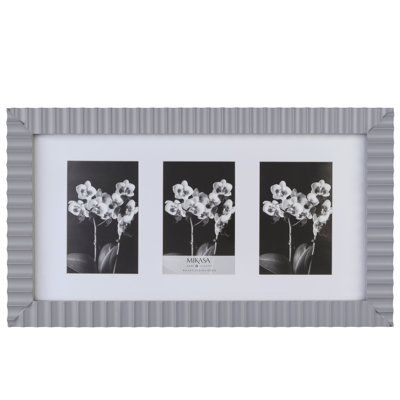 Cadre ondulé Mikasa 3 pour photos 4 x 6 po