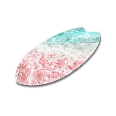 Sea Water Reflections Decorative Acrylic Skimboard by Oliver Gal
