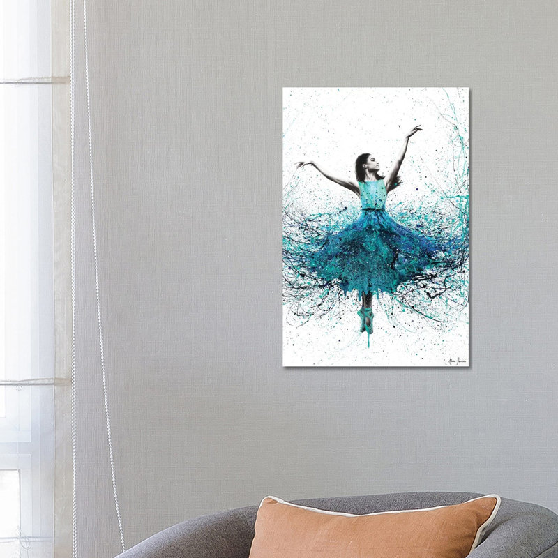 Coral Night Dancer by Ashvin Harrison - Print on Canvas, Wrapped Canvas, 101.6 cm H x 66.04 cm W x 3.175 cm D