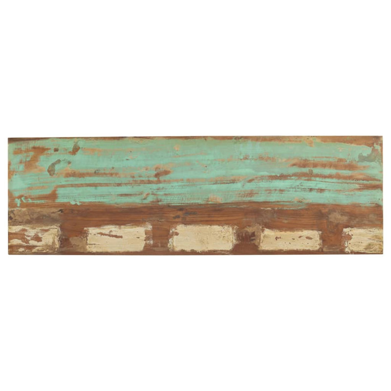 Console Table 43.3"x13.8"x29.5" Solid Mango Wood, Reclaimed Wood