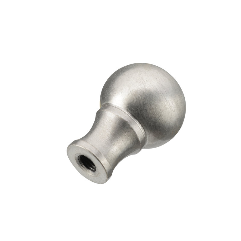 Lamp Finial, Brushed Nickel