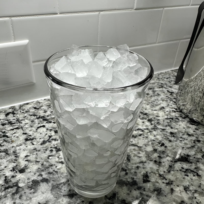 COWSAR 33 Lb. Daily Production Nugget Clear Ice Countertop Ice Maker, Sonic Ice, Self-Cleaning, Shell Type Lid, Continuous ice making