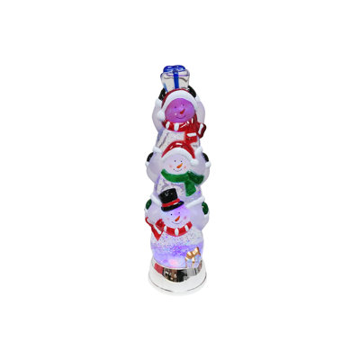Globe de bonhomme de neige empilable