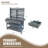 Outdoor Potting Bench Table With Lockable Wheels-1709626563