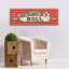 «Retro Bakery - This Is How We Roll» par Mary Urban, art mural sur toile, 60 po x 20 po
