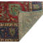 Tapis finement vieilli Magenta