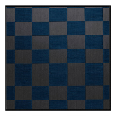 Tapis botanique brun lavable à la machine