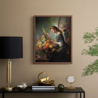 Reproduction encadrée WOMEN Series CDXLV III - bois massif