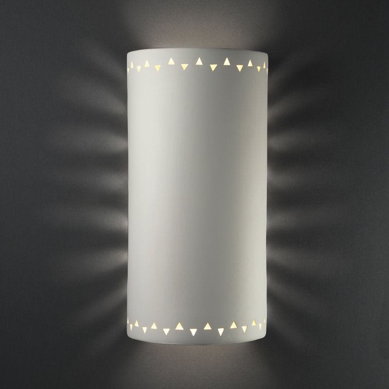 Applique murale encastrée en céramique Sun Dagger, No, 0 Lumens