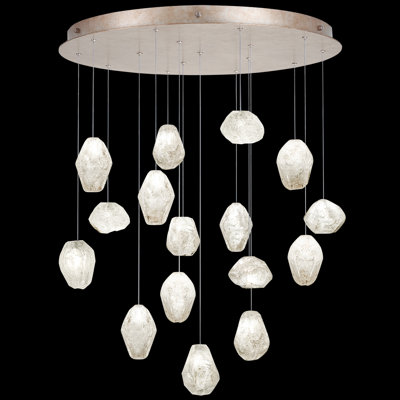Luminaire suspendu rond 22 po Natural Inspirations