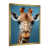 Cadre photo doré simple
