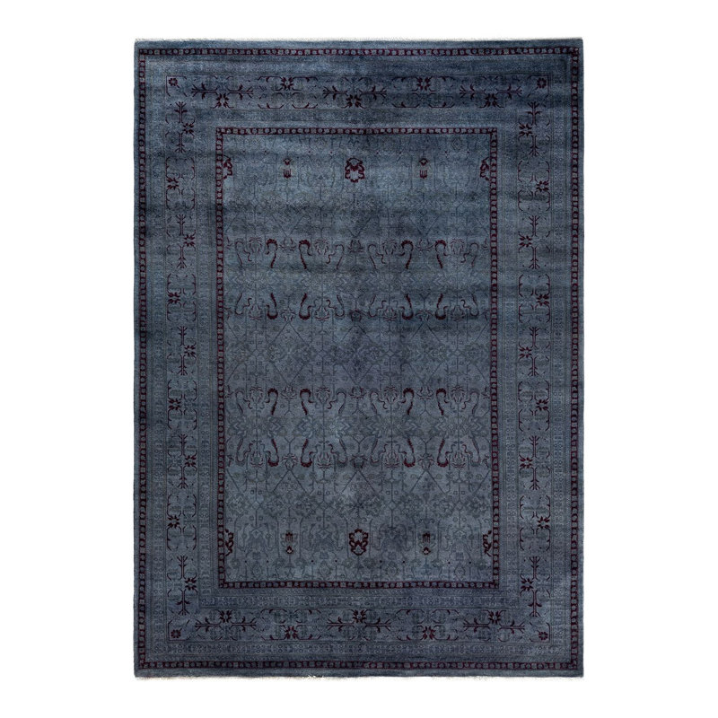 Izat One-of-a-Kind 6' 2" X 9' 1" Hand Knotted Area Rug