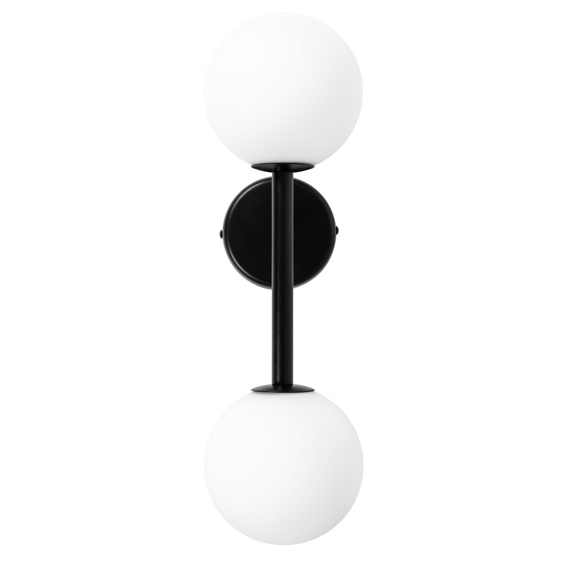 Rashard Armed Sconce, Black