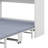 Murphy Bed Cabinet With Movable L-Shaped Desk And Cushion-118414045