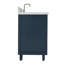 ARIEL Monroe 49 Single Sink Bathroom Vanity with Italian Carrara Marble Top-2128345929-2084865759-2084886921