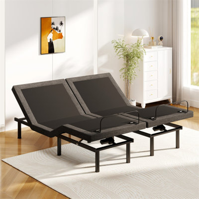 Alwyn Home Smart Adjustable Bed Set | All-in-One Sleep System with Adjustable Base