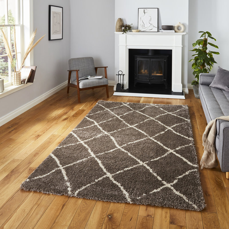 Mischa area rug Machine Woven Rectangle Beige, Rectangle 160 x 220cm