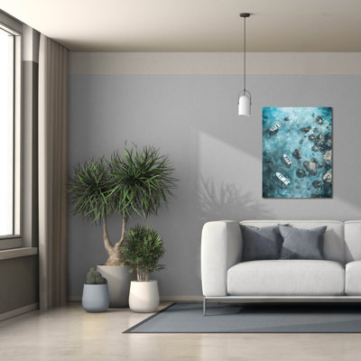 «Sea Pier» par Svetlana Aleynikova, art mural sur toile