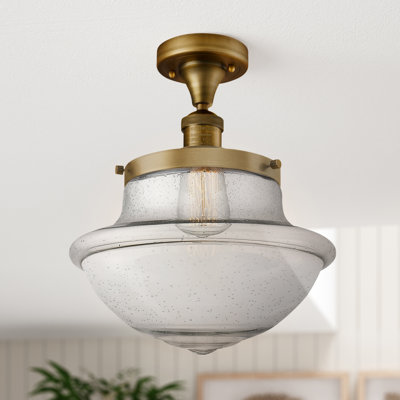 Plafonnier semi-encastré 1 lumière Baptiste