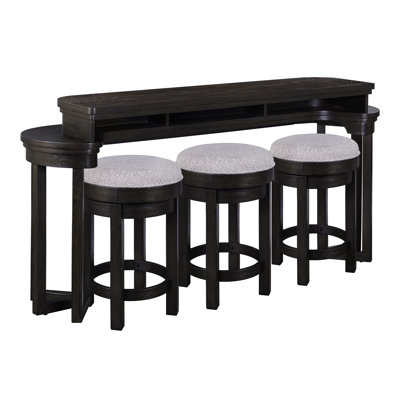 4 Piece Console Bar Table Set
