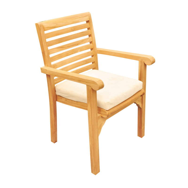 10 Seats 11 Pcs Grade-A Teak Wood Dining Set: 94" Double Extension Rectangle Table And 10 Hari Stacking Arm Chairs #11HR2010