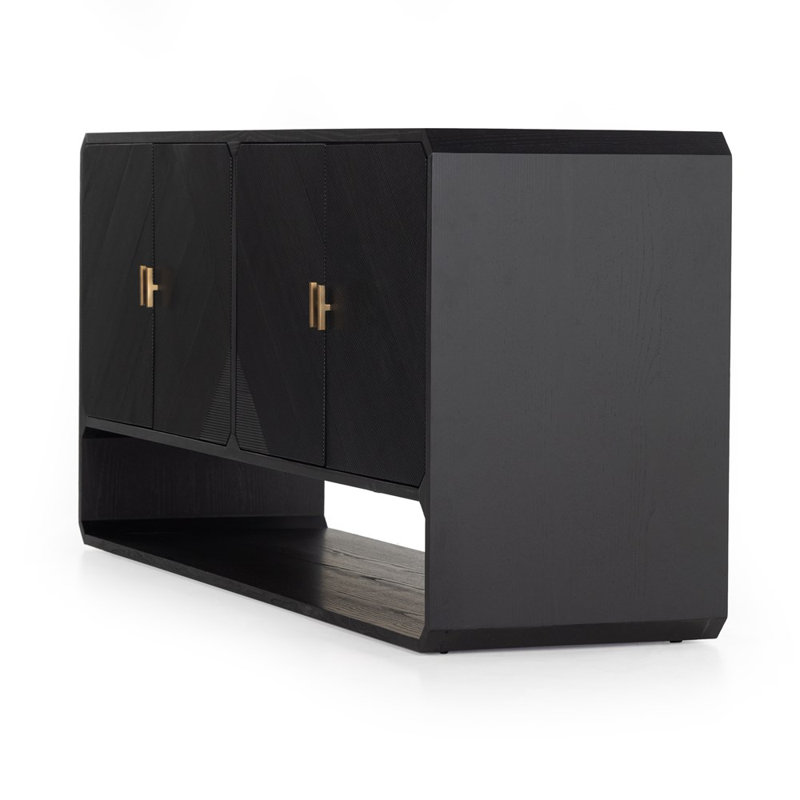 Caspian 68.5'' W Sideboard, Black Ash