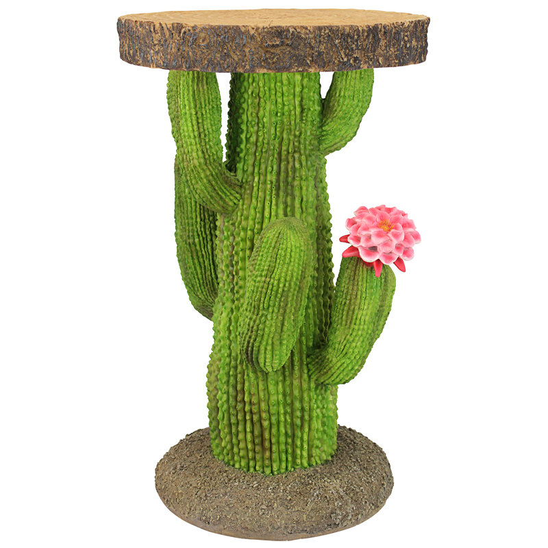 Saguaro Cactus Sculptural Side Table
