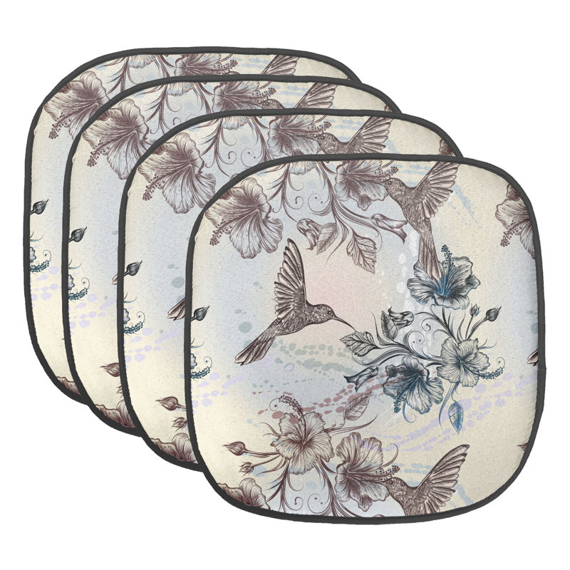 Coussin de siège papillon