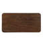 Table de bout rectangulaire de style campagnard avec tablette de rangement, pieds en bois massif pour le salon, la chambre à coucher et le bureau-2023643721