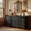 Commode double 9 tiroirs