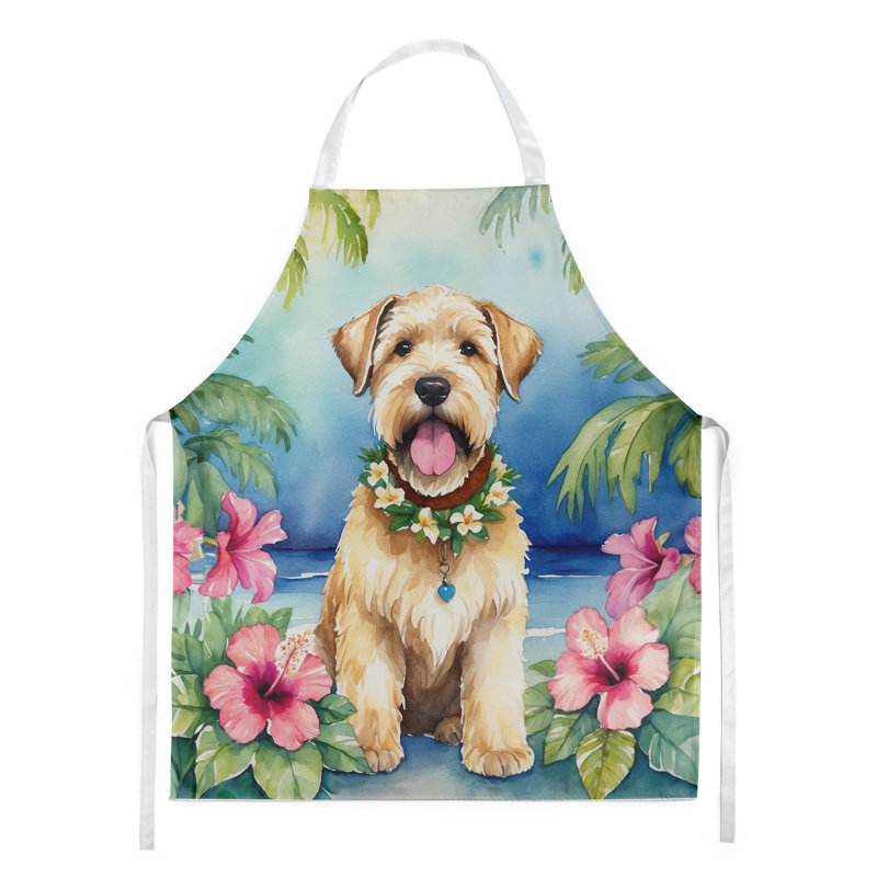 Tablier Wheaten Terrier Luau