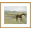 «Horses in a Meadow» par Edgar Degas, impression giclée encadrée