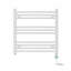 Ameia Curved Towel Rail Heated Towel Rails-896050422-896050423