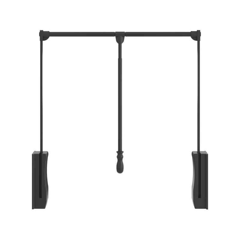 Black Powder Coat 33" - 48" Expanding Wardrobe Lift