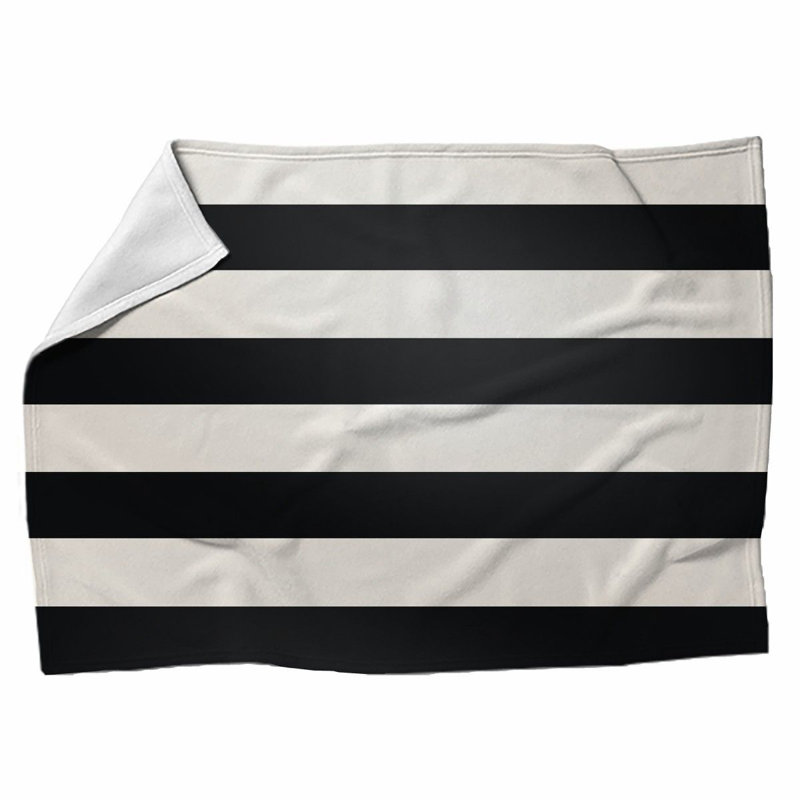 Machine Printed Throw Blanket, 51" W x 60" L