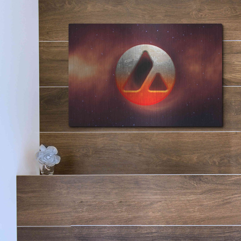 "Cosmic Crypto Avalanche" par Valentyn Artemenko, H 12 po x l 16 po