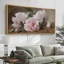 "Flower Blossom Elegant Pe pivoines in Bloom", impression florale sur toile-98042320-111176173