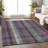 Premium Machine Washable Prisco Plum Rug-1705075578