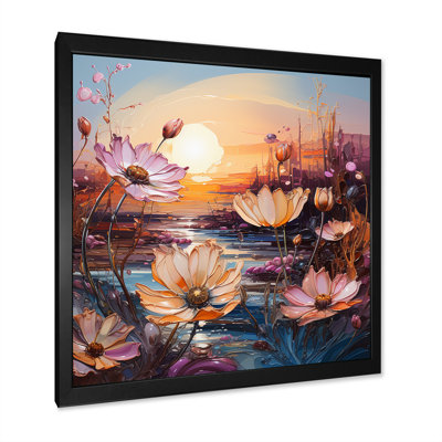 «Meadow Flower Charm Vivid Charm», reproduction sur toile