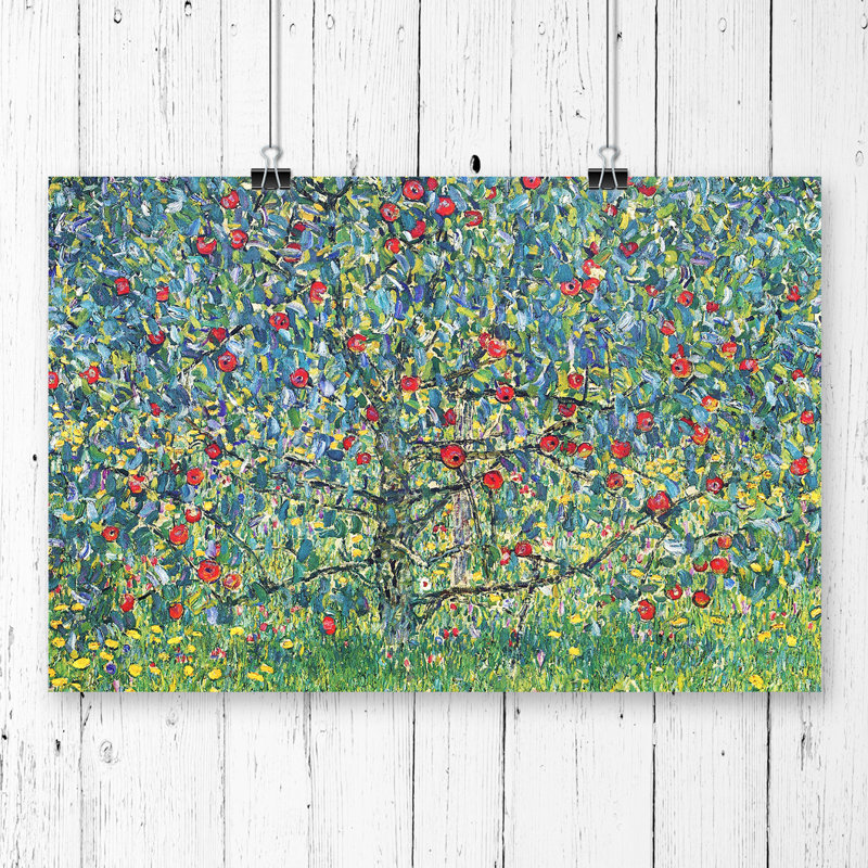 Gustav Klimt - No Frame Painting, 42cm H x 59.4cm W