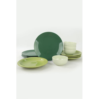 Stoneware Dinnerware Set 12 Piece - Service for 4