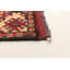 Tapis de couloir rouge en laine noué à la main de conception unique 2 pi 8 po x 9 pi 9 po Harshini